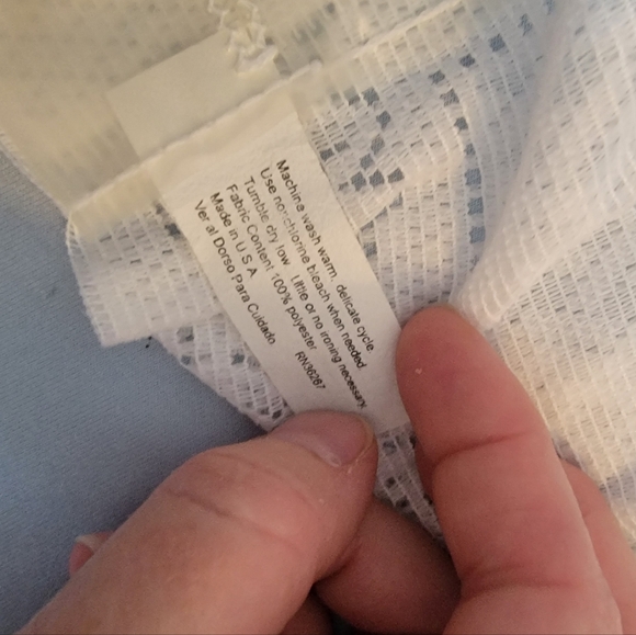 Lace Shower Curtain With Ocean Theme - Picture 8 of 9